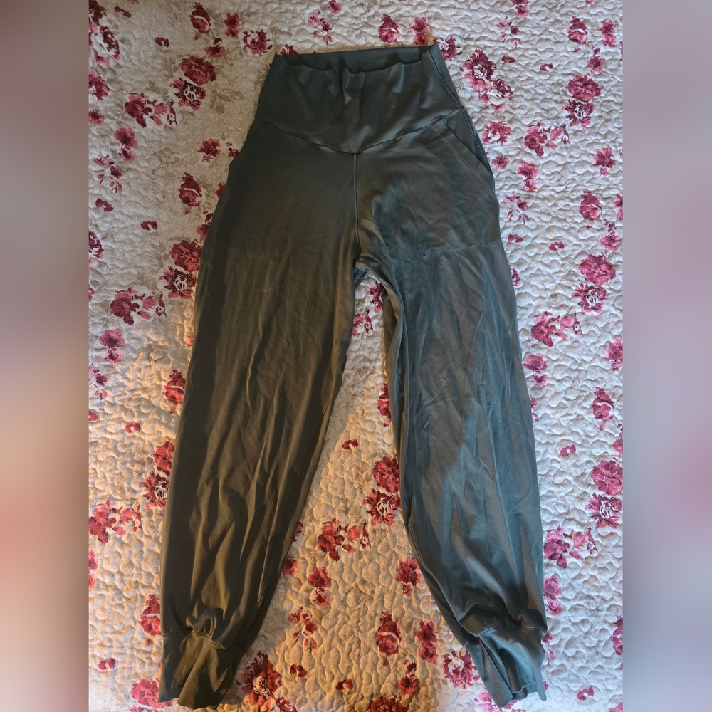 Aerie Olive Green Track Pants
